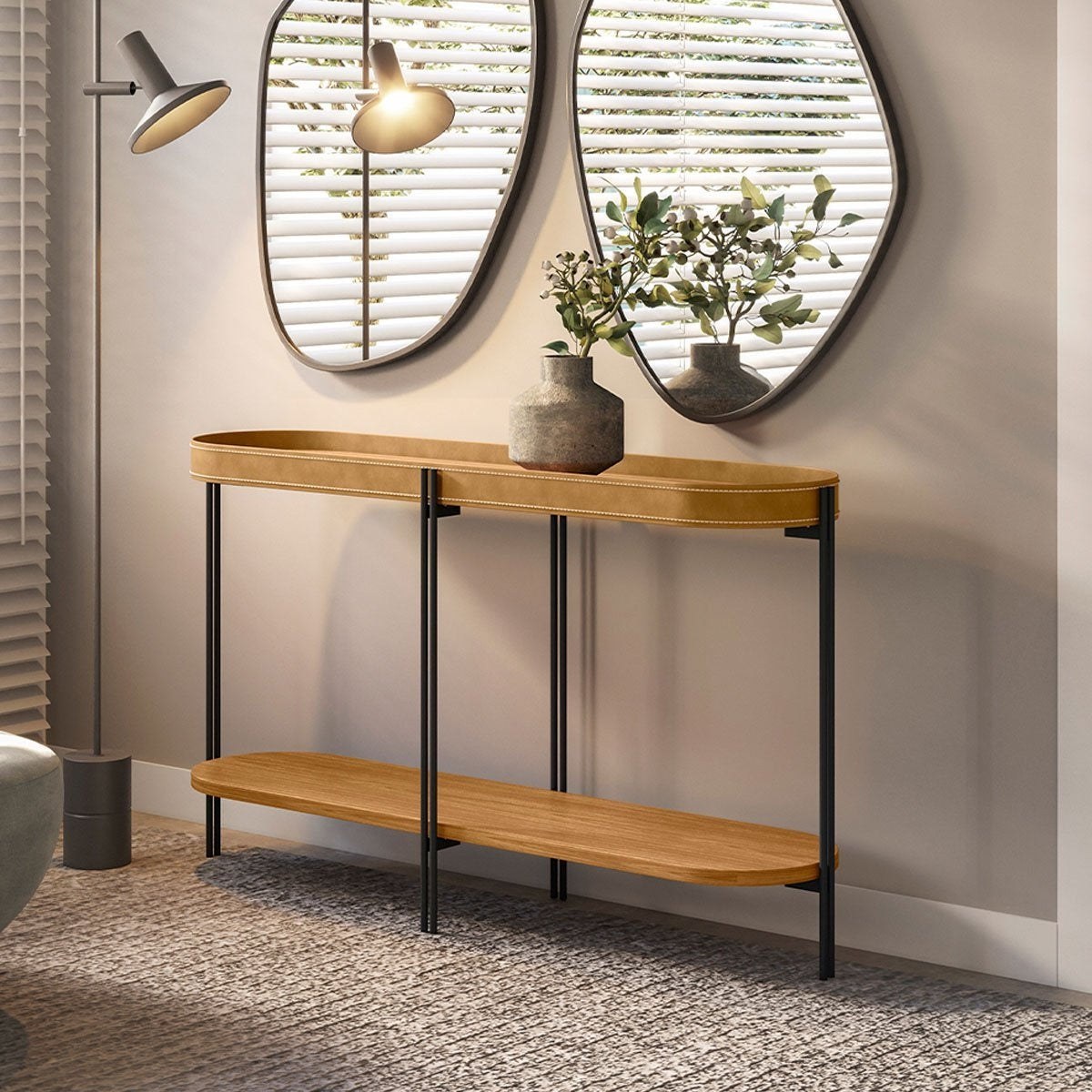 Rounded Top Living Room Sideboard