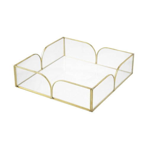 Glass Napkin Holder
