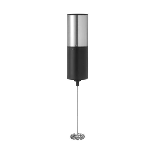 Battery-Powered Drink Mixer with Stainless Steel Stand