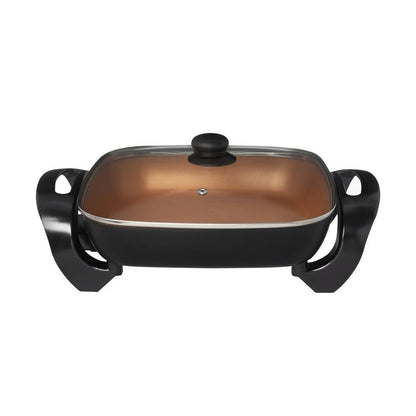 Copper-Tone Electric Nonstick Cooking Pot