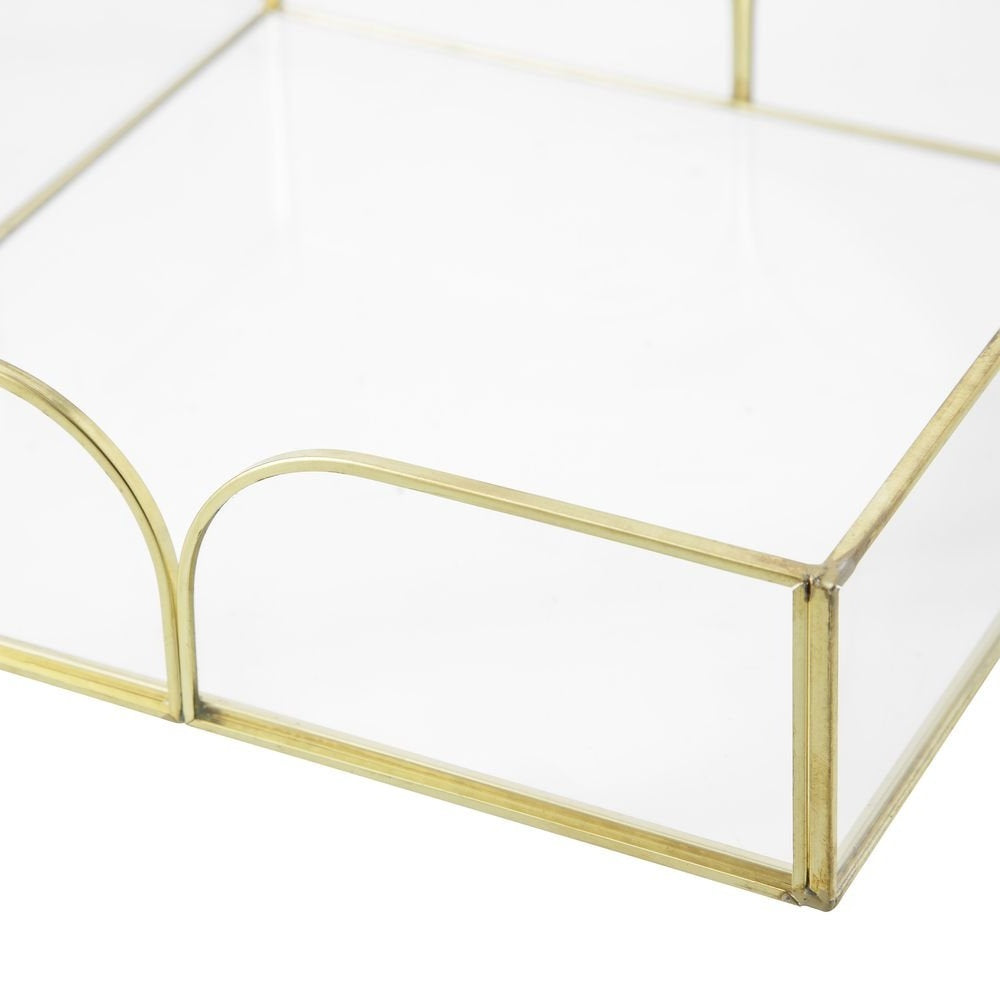 Glass Napkin Holder