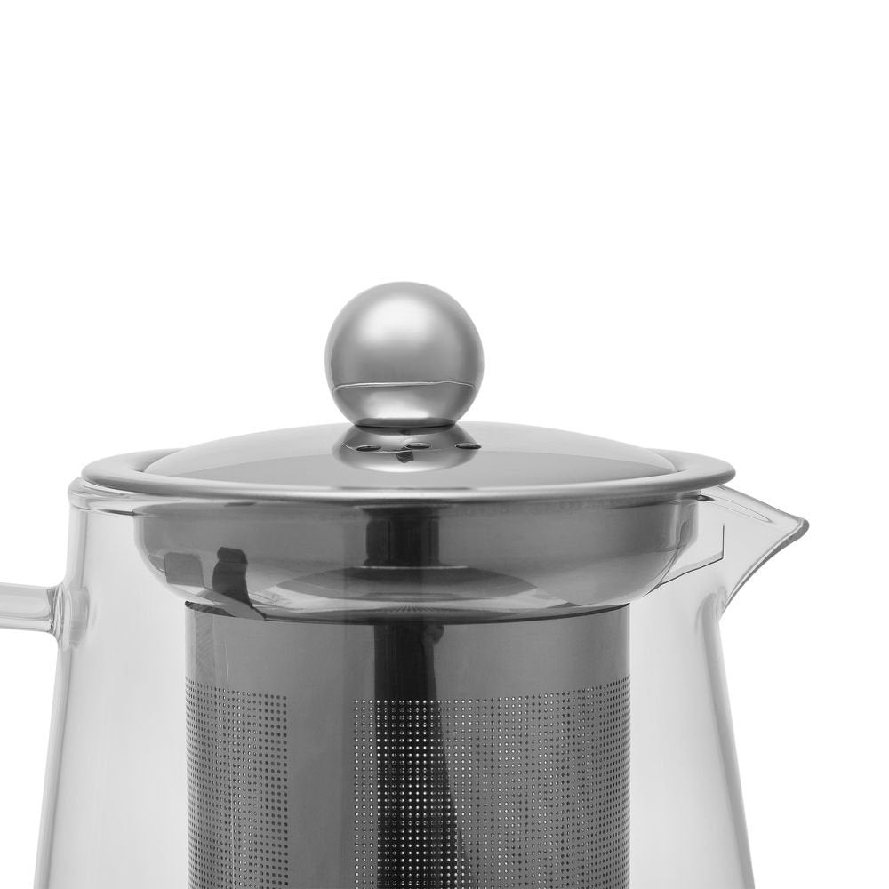 Borosilicate Glass Teapot with Stainless Steel Infuser