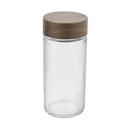 Acacia Wood Spice Jar Set with Stand