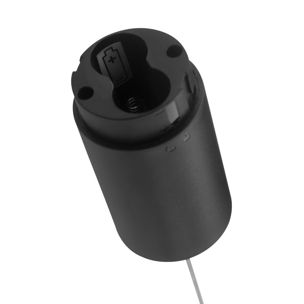 Battery-Powered Drink Mixer with Stainless Steel Stand