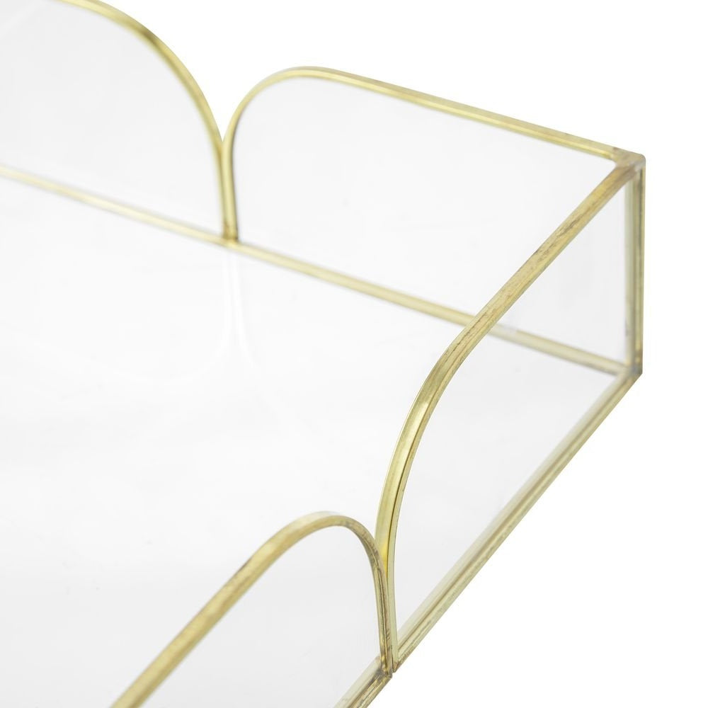 Glass Napkin Holder