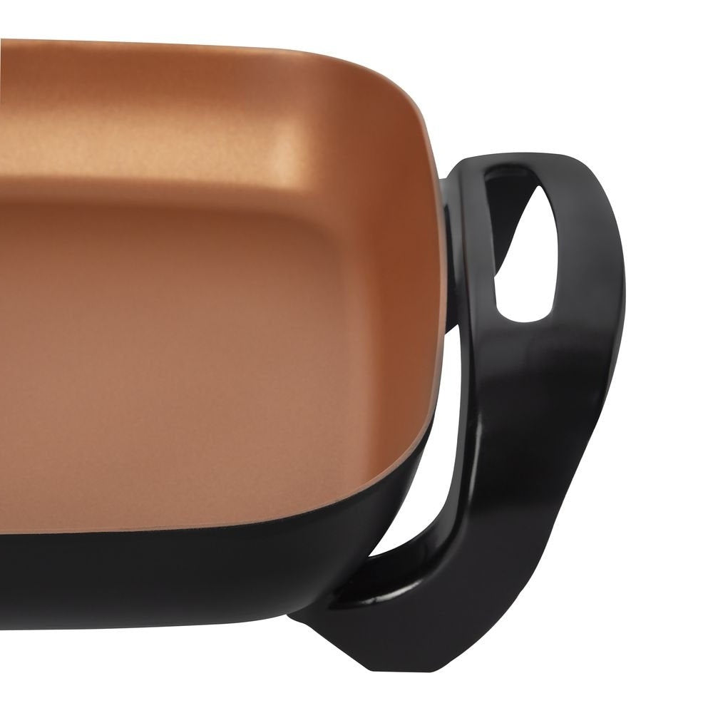 Copper-Tone Electric Nonstick Cooking Pot
