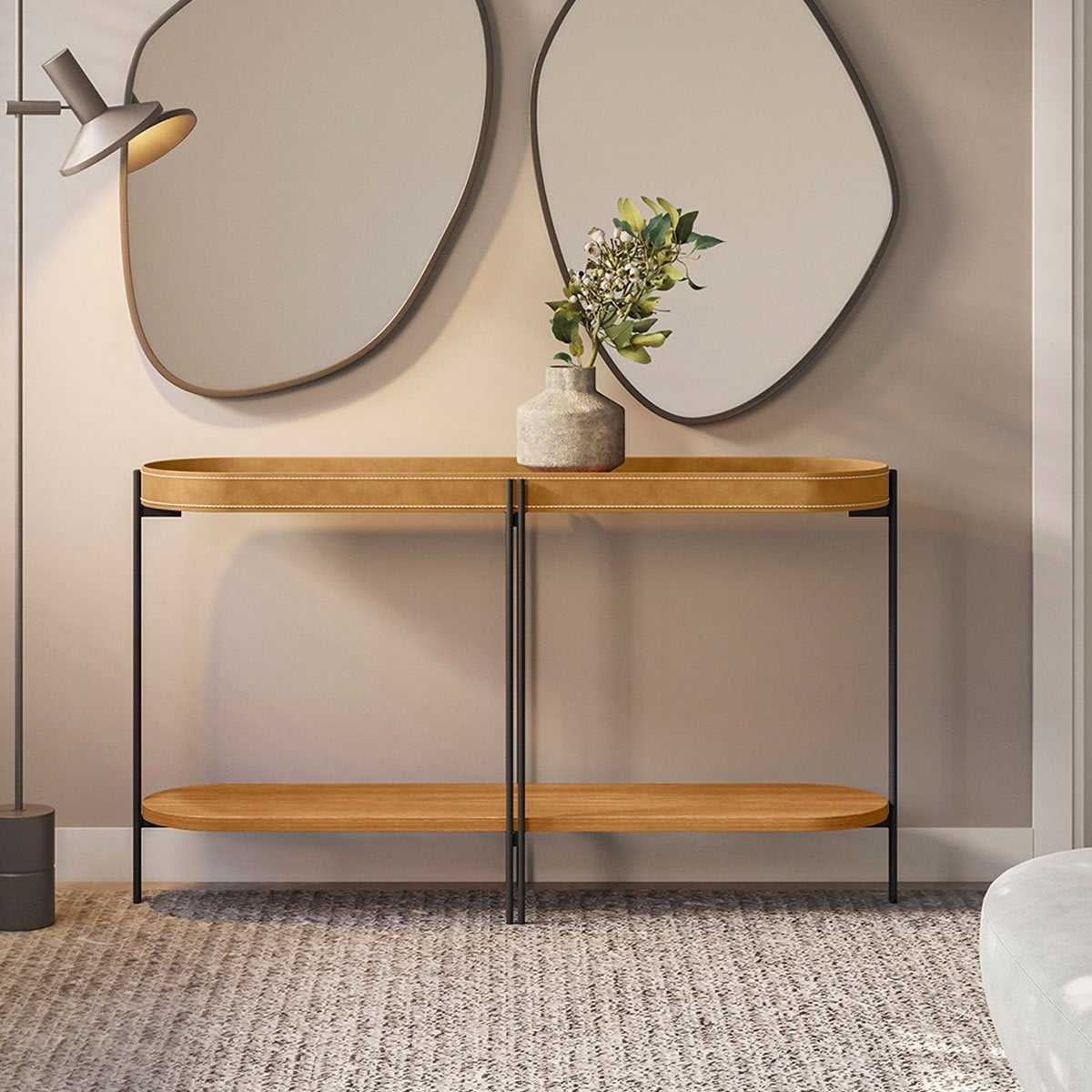 Rounded Top Living Room Sideboard