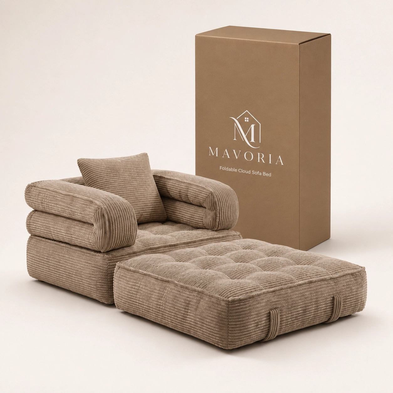 Foldable Cloud Sofa Bed Mavoria
